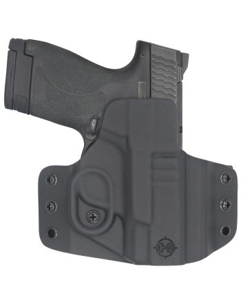 C&amp;G Holsters 0524100 CovertOWB Black Kydex Belt Loop Fits M&amp;P Shield 9/40 3.1"