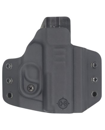 C&amp;G Holsters 0256100 CovertOWB Black Kydex Belt Loop Fits Sig P365/P365 XL