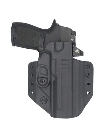 C&amp;G Holsters 0280100 CovertOWB Black Kydex Belt Loop Fits Sig P320 M17/X5 Right Hand