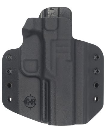 C&amp;G Holsters 1696100 CovertOWB Black Kydex Belt Loop Fits FN 509/T Right Hand