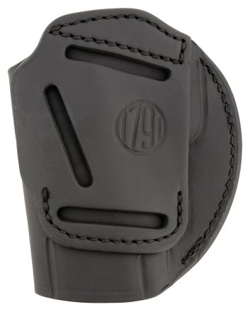 1791 Gunleather 3WH6SBLA 3-WayIWB/OWB Size 06 Black Leather Belt Loop Fits Beretta 92 Fits Walther PPQ Fits Sig P320 Ambidextrous Hand