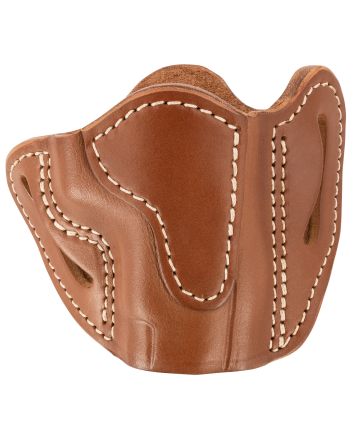 1791 Gunleather ORBHCMAXCBRR BHC MAX Optic Ready OWB Compact Classic Brown Leather Belt Slide Compatible w/Sig P365 XL/Glock 48 Right Hand