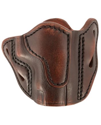 1791 Gunleather ORBHCMAXVTGR BHC MAX Optic Ready OWB Compact Vintage Leather Belt Slide Compatible w/Sig P365 XL/Glock 48 Right Hand