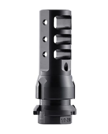 Dead Air DA101 KeyMount Muzzle Brake 1/2"-28 tpi 2.60" Black Steel