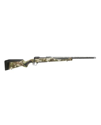 Savage Arms 58021 110 UltraLite 30-06 Springfield 4+1 22" Threaded Carbon Fiber Wrapped Barrel, Black Melonite Rec, Woodland Camo AccuStock with AccuFit