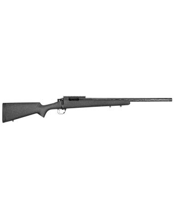 Proof Research 135105 GlacierFull Size 7mm PRC 4+1 24" Carbon Fiber Match Grade Threaded Barrel, Black Cerakote w/Picatinny Rail Steel Receiver, Fixed PROOF Hunter Black Granite Carbon Fiber Stock