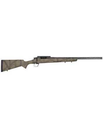Proof Research 135198 GlacierFull Size 7mm PRC 4+1 24" Carbon Fiber Match Grade Threaded Barrel, Black Cerakote Steel Receiver, Picatinny Rail, PROOF Hunter TFDE Carbon Fiber Stock Right Hand