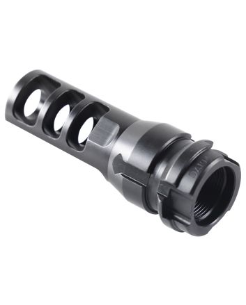 Dead Air DA102 KeyMount Muzzle Brake 5/8"-24 tpi 2.60" Black Steel
