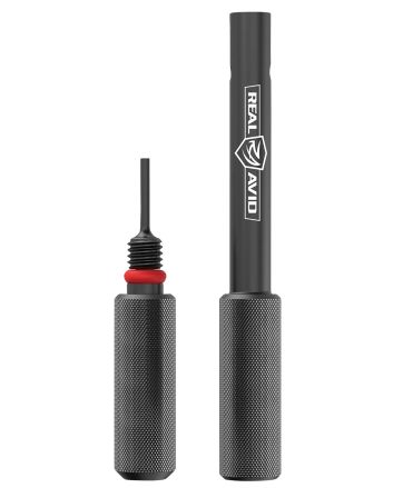 Real Avid AVAR10PPT Pivot Pin Tool Black with Knurled Handle for AR-10