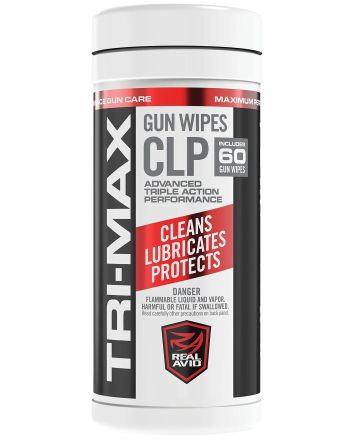 Real Avid AVCLPW-C60 Tri-Max CLP Gun Wipes-Canister