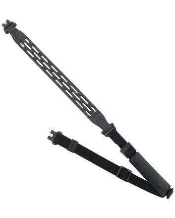 Limbsaver 12290 Kodiak-Air Sling Black NAVCOM Rubber w/ 1" W &amp; Adjustable Design for Rifles