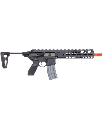 Sig Sauer Airguns AIRPFMCXAEG MCX AEGBattery 6mm 120rd Shot Black Black Receiver Black 3 Position Adjustable Stock