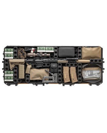 Magpul MAG1301-BLK DAKA Grid Organizer Black Polypropylene for Pelican 730 Vault Tactical Rifle Case