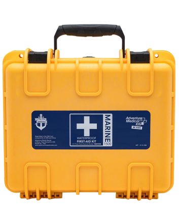 Adventure Medical Kits 01150601 Marine 600 Treats Injuries/Illnesses Waterproof Yellow