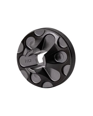 Rugged Suppressors FC006 Flash Hider Front Cap7.62mm, Black Steel for Some Rugged Suppressors
