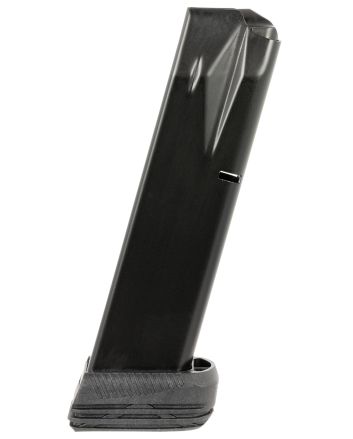 Mec-Gar MGPB9220DPS Standard20rd Extended 9mm Fits Beretta 92FS/M9/92G/92X Black w/ Anti-Friction Coating Carbon Steel