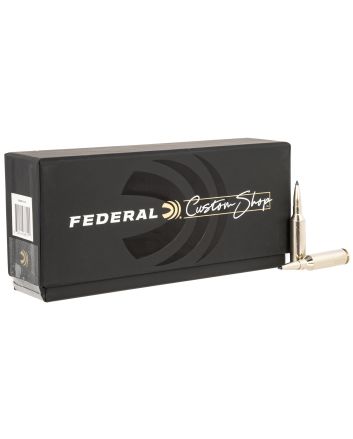 Federal FCS65PRCTA1SC Custom Rifle Ammo Custom Shop 6.5PRC 130gr Terminal Ascent 20/Box
