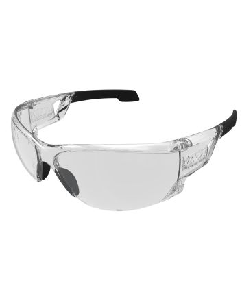 Mechanix Wear VNS10AABU Type-NOSFA Clear Lens Anti-Scratch Black Frame