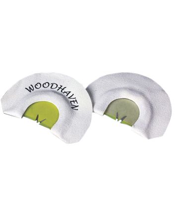 Woodhaven WH007 HornetDiaphragm Call Double Reed Attracts Turkey White