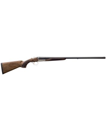 Charles Daly 930355 512 Superior 12 Gauge 3" 2rd 28" Gloss Blued Steel Side by Side Barrel, Silver Steel Receiver, Oiled Walnut Fixed Checkered Stock &amp; Forend, Includes 5 Choke Tubes
