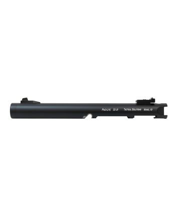 Tactical Solutions PLIV6TEMBNF Pac-Lite Barrel 22 LR 6" Threaded, Drilled &amp; Tapped, Adj. Sights, Black Anodized for Ruger Mark IV &amp; IV 22/45