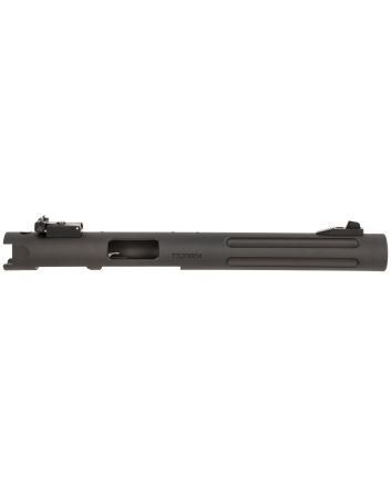 Tactical Solutions PL6TEMBRF Pac-Lite Barrel 22 LR 6" Threaded &amp; Fluted, Drilled &amp; Tapped, Adj. Sights, Black Anodized for Ruger Mark I/II/III &amp; 22/45