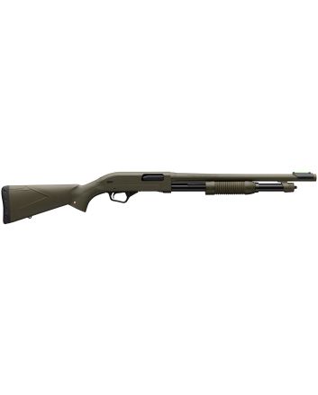 Winchester Repeating Arms 512425695 SXP Defender 20 Gauge 3" 5+1 (2.75") 18", OD Green, Synthetic Furniture, TruGlo Fiber Optic Sight