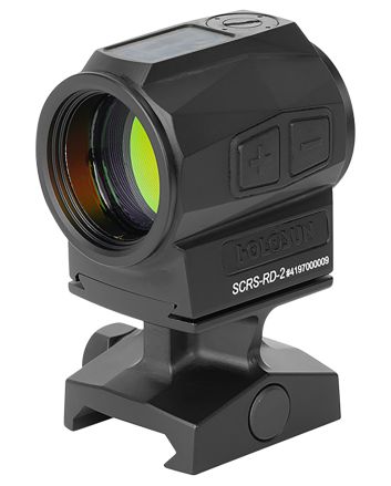 Holosun SCRSRD2 SCRSBlack Anodized 1 x 20 mm 2 MOA Red Dot