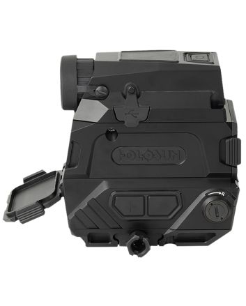 Holosun DRSNV DRS-NVBlack Anodized 1x/8x 1.25" x 0.98" 2 MOA Red Dot/65 MOA Circle Multi Reticle Fusion Night Vision Overlay