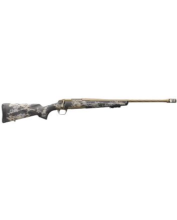Browning 035582298 X-Bolt Mountain Pro Burnt Bronze SPR 7mm PRC 4+1 20" Fluted, Burnt Bronze Cerakote Barrel/Rec, Carbon Fiber Stock With Accent Graphics, Recoil Hawg Muzzle Brake