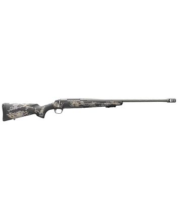 Browning 035583298 X-Bolt Mountain Pro SPR 7mm PRC 3+1 20" Steel Fluted Sporter Barrel, Tungsten Gray Cerakote Steel Receiver, Accent Graphic Black/ Carbon Fiber Stock, Right Hand