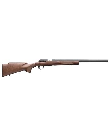 Browning 025253270 T-Bolt Target SR 17 HMR 10+1 20" Matte Blued Heavy Bull Threaded Barrel, Drilled &amp; Tapped Matte Blued Steel Receiver, Grade I Black Walnut Target Style Fixed w/Raised Comb Stock