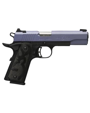Browning 051985492 1911-380 Black Label Full Size Frame 380 ACP 8+1 4.25" Matte Stainless Steel Barrel, Crushed Orchid Cerakote Steel Slide, Matte Black Aluminum/Composite Frame, Black Polymer Grip