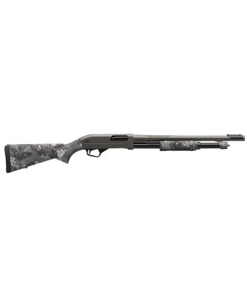 Winchester Repeating Arms 512450395 SXP Hybrid Defender 12 Gauge 3" Chamber 5+1 (2.75") 18", Gray Barrel/Rec, TrueTimber Midnight Synthetic Furniture, Fiber Optic Front