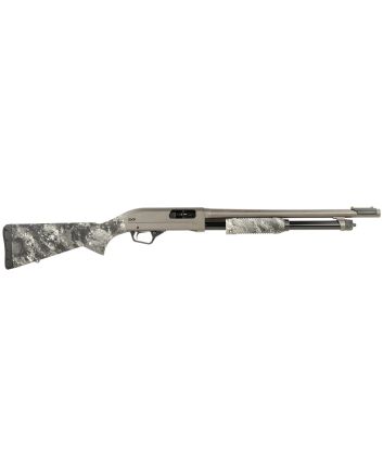 Winchester Repeating Arms 512450695 SXP Hybrid Defender 20 Gauge 3" Chamber 5+1 (2.75") 18", Gray Barrel/Rec, TrueTimber Midnight Synthetic Furniture, Fiber Optic Front