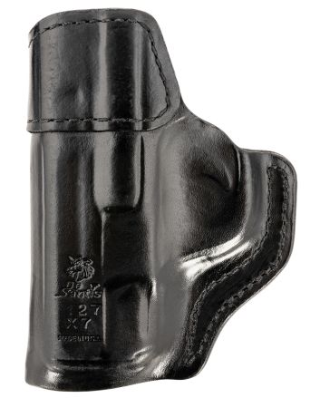 DeSantis Gunhide 127BAX7Z0 Inside HeatIWB Black Leather Belt Clip Fits S&amp;W M&amp;P Shield 9/40 Right Hand