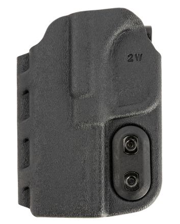 DeSantis Gunhide 137KJ2WZ0 Slim-TukIWB Black Kydex Belt Clip Fits Springfield Hellcat Pro Belt 1.75" Wide Ambidextrous