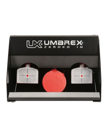 Umarex USA 2218075 Trap Shot Re-Setable Steel Red/White Target Air Rifle