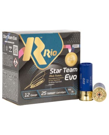 Rio Ammunition ST32HV75 Star Team EVO High Velocity 12 Gauge 2.75" 1 1/8 oz 7.5 Shot 25 Per Box/ 10 Case