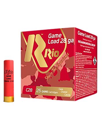 Rio Ammunition RCHV2875 Game Load Heavy Field 28Gauge 2.75" 1oz 7.5Shot 25 Per Box/10 Case