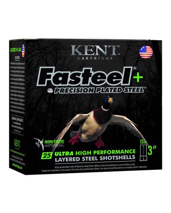 Kent Cartridge K123FSP36BBX2 Fasteel +12 Gauge 3" 1 1/4 oz BB Shot 25 Per Box/ 10 Case