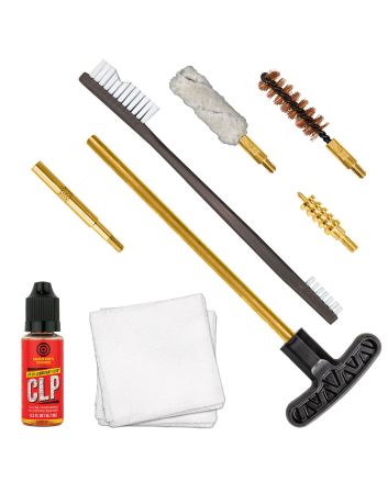Otis FGSRS9MM 9mm Cleaning Kit For Pistol 9mm/.375/.38 Cal Yellow Plastic Box Case