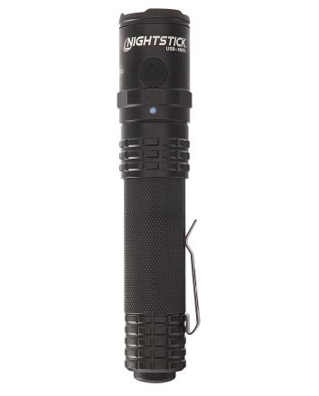 Nightstick USB588XL USB Dual-Light Tactical FlashlightBlack Anodized 125/350/450/850/1,100 Lumens White LED
