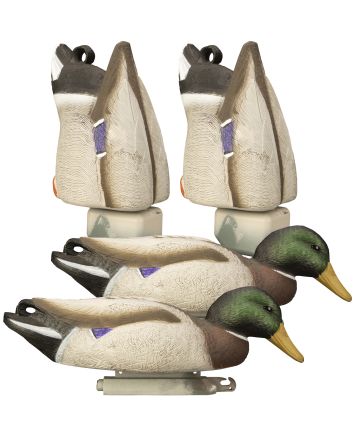 Higdon Outdoors 17023 Magnum Feeder Mallards Species Multi Color 4 Pack