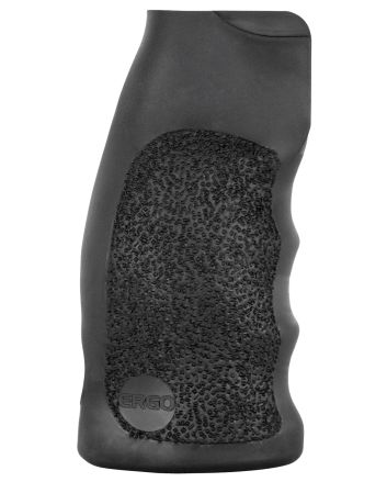 Ergo 4020BK TDX-0 Tactical Deluxe Flat Top Zero Degree Angle, Black Suregrip Rubber for AR-Platform &amp; Precision Rifles