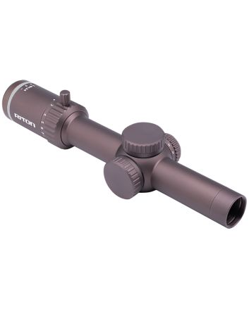 Riton Optics 3T18ASIFDE2 3 TactixFlat Dark Earth 1-8x24mm 30mm Tube Illuminated OT Reticle