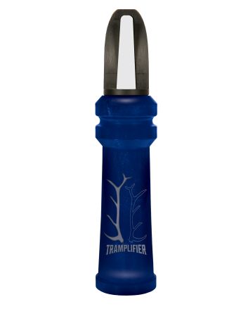 Primos 951 Tramplifier Long Range Open Call Single Reed Calf/Cow Sounds Attracts Elk Black Acrylic