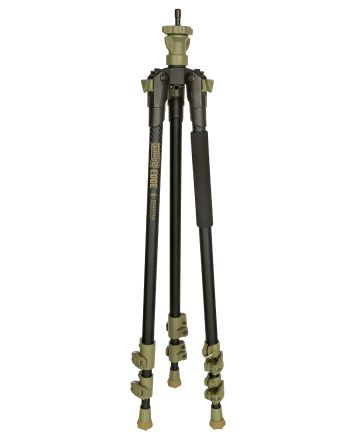 Primos 65832 EdgeDark Earth Carbon Fiber Legs, Spartan Precision Technology Magnetic Attachment System 31"-59"