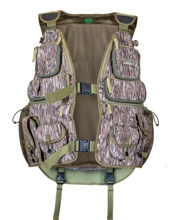 Primos 65723 Will Primos Turkey Vest Medium Mossy Oak Original BottomLand Polyester