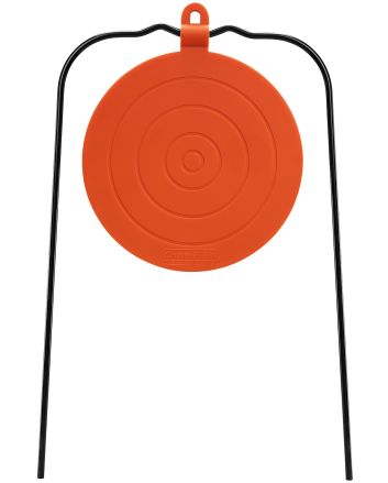 Champion Targets 40867 GongChampion Centerfire Hanging Metal Target/ Black/Orange